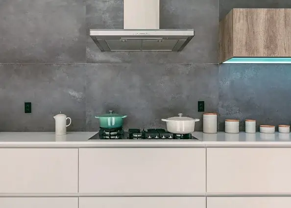 U-Shaped Modular Kitchen