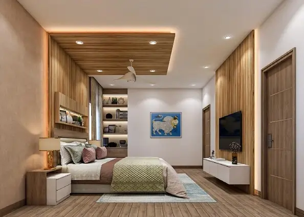 False ceiling with lighting design Hyderabad